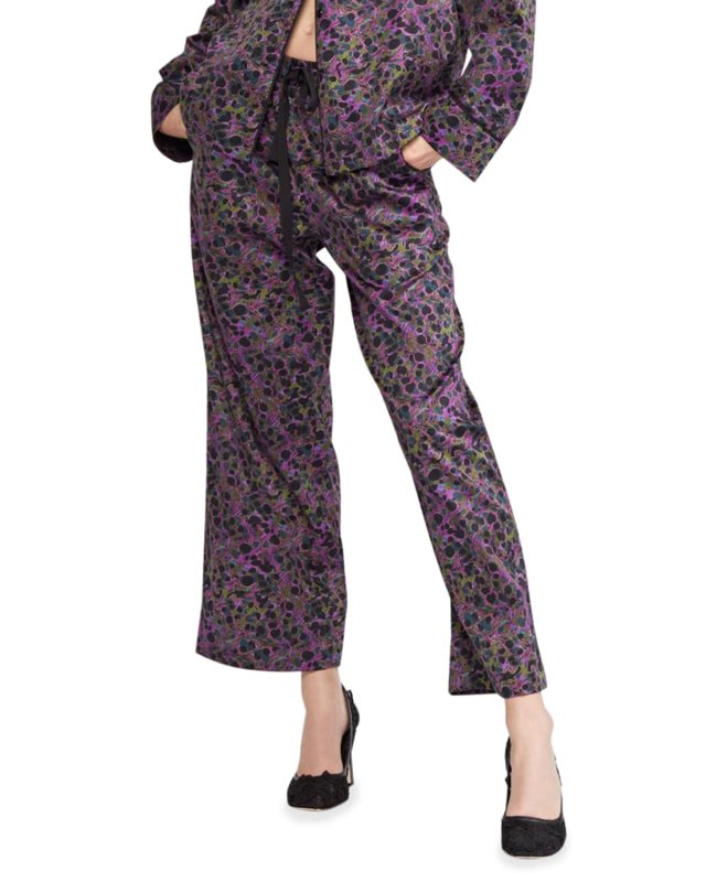 Printed Pajama Pants